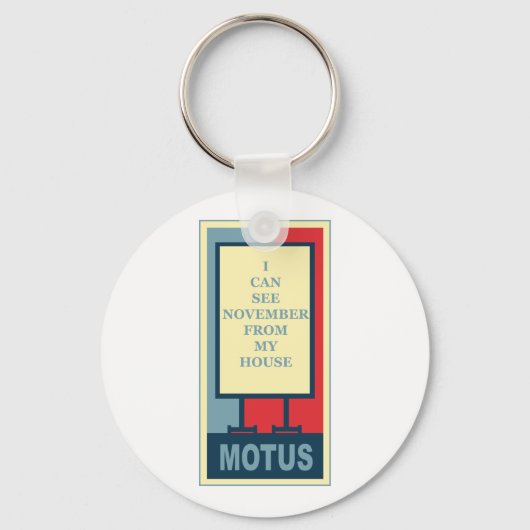 MOTUSアイコン：私の家から11月を見ることができる キーホルダー (正面)