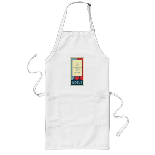 MOTUSアイコン: 私は私の家からの11月を見ることができます ロングエプロン (正面)