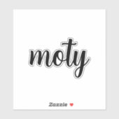 MOTY Mother of the Yearのステッカー、デカールなど シール (シート)