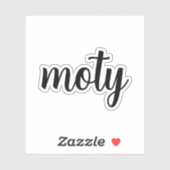 Moty - Mother Of The Year sticker シール (シート)