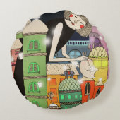 Mouldy都市2013年 ラウンドクッション (裏面)