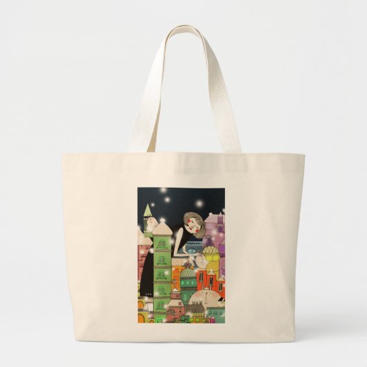 Mouldy都市2013年 ラージトートバッグ (正面)