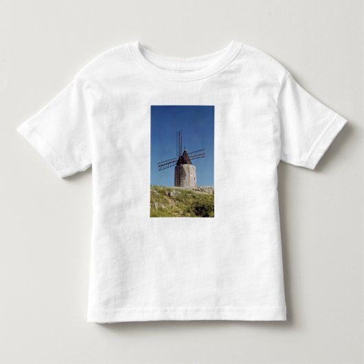 Moulin de Daudetの眺め トドラーTシャツ (正面)