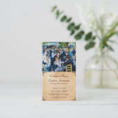 Moulin de la Galette Augusteルノアールで踊って下さい 名刺 (スタンド正面)