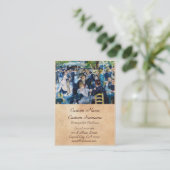 Moulin de la Galette Augusteルノアールで踊って下さい 名刺 (スタンド正面)