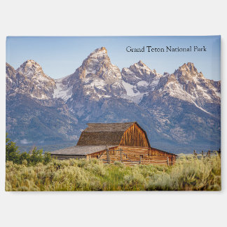 Moulton Barn in Grand Teton National Park マグネット