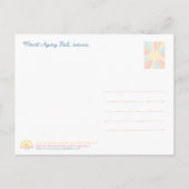 Mount Agung Bali Sunrise Travel Postcard シーズンポストカード (裏面)