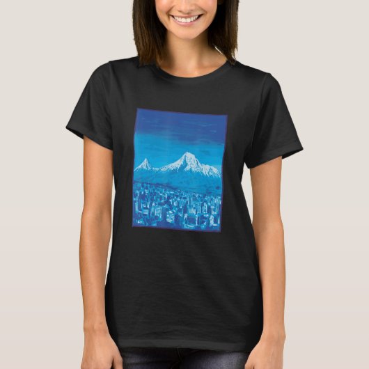 Mount Ararat Armenia Tシャツ (正面)