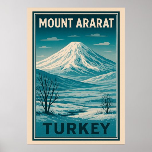 Mount Ararat Turkey V04 ポスター (正面)