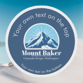 Mount Baker Cascade Washington ski resort  シール