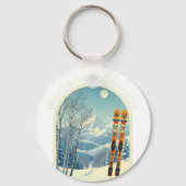 Mount Baker Washington Cascades ski souvenir  キーホルダー (裏面)