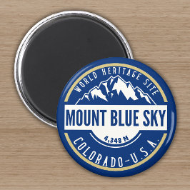 Mount Blue Sky Colorado Elev 4348 m マグネット