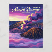 Mount Bromo Indonesia ポストカード (正面)