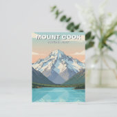 Mount Cook National Park New Zealand Postcard ポストカード (スタンド正面)