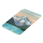 Mount Cook National Park New Zealand Postcard マグネット (左側)