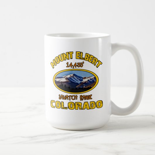 Mount Elbert コーヒーマグカップ (右)