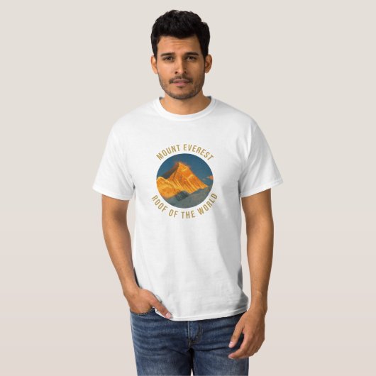 Mount Everest Sagarmatha Tシャツ (正面フル)