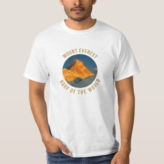 Mount Everest Sagarmatha Tシャツ (正面)