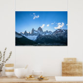 Mount Fitz Roy ポスター (キッチン)