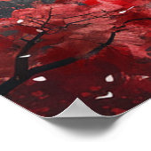 Mount Fuji and Pagoda – Classic Japanese Landscape ポスター (角)