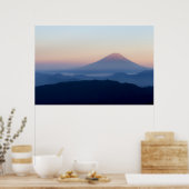 Mount Fuji At Sunrise Honshū Japan ポスター (キッチン)