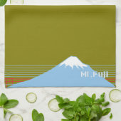 Mount Fuji Design Nippon1 キッチンタオル (折り畳み)