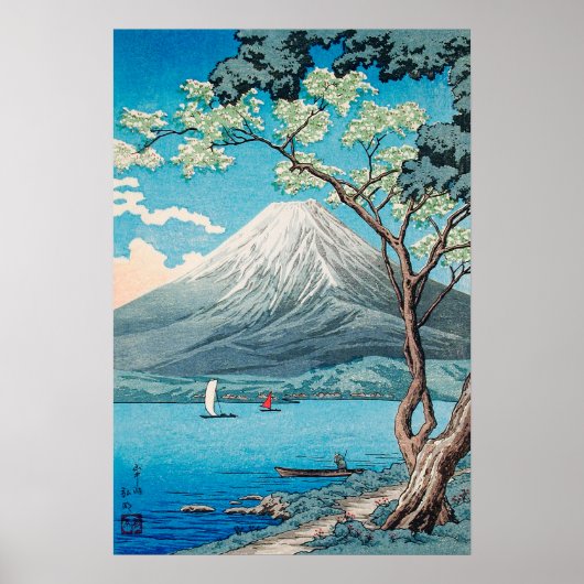 Mount Fuji from Lake Yamanaka  ポスター (正面)