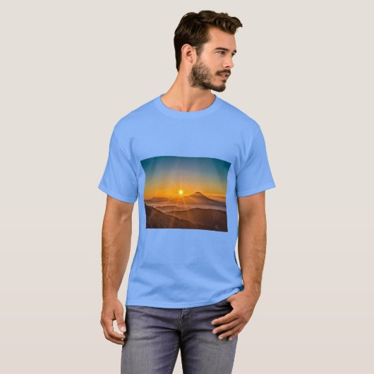 Mount Fuji Horizon  Tシャツ (正面フル)