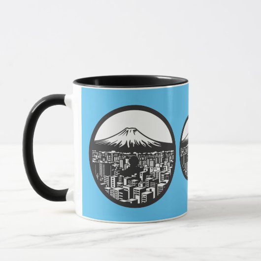 mount fuji,japan,mug マグカップ (左)
