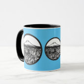 mount fuji,japan,mug マグカップ (正面左)