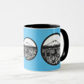 mount fuji,japan,mug マグカップ (正面右)