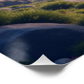 Mount Fuji landscape ポスター (コーナー)