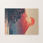 Mount Fuji vintage ジグソーパズル (横)