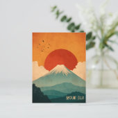 Mount Fuji vintage ポストカード (スタンド正面)