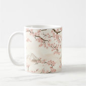 Mount Fuji with Cherry Blossoms – Japanese (3) コーヒーマグカップ (左)