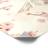 Mount Fuji with Cherry Blossoms – Japanese (3) ポスター (角)