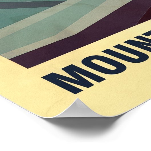 Mount Galdhøpiggen Norway V05 ポスター (角)