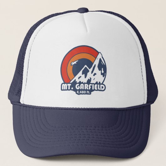 Mount Garfield New Hampshire Sun Eagle キャップ (正面)