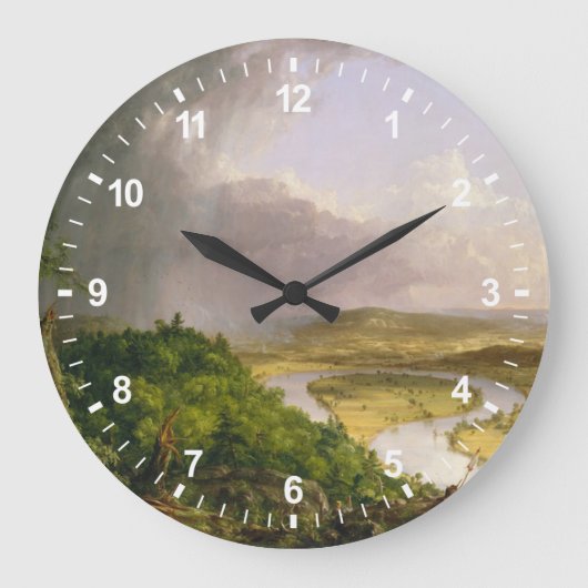 Mount Holyoke、ノーサンプトンからの眺め、 ラージ壁時計 (正面)