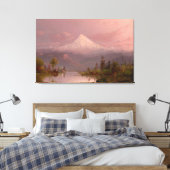 Mount Hood, Oregon キャンバスプリント (インサイチュ (寝室))