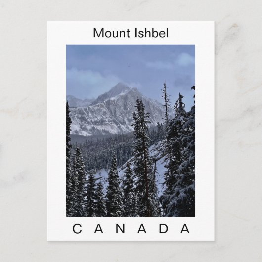Mount Ishbel Canada Postcard シーズンポストカード (正面)