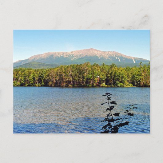 Mount Katahdin Maine Postcard ポストカード (正面)