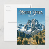 Mount Kenya, Nanyuki, Central ポストカード (正面/裏面)