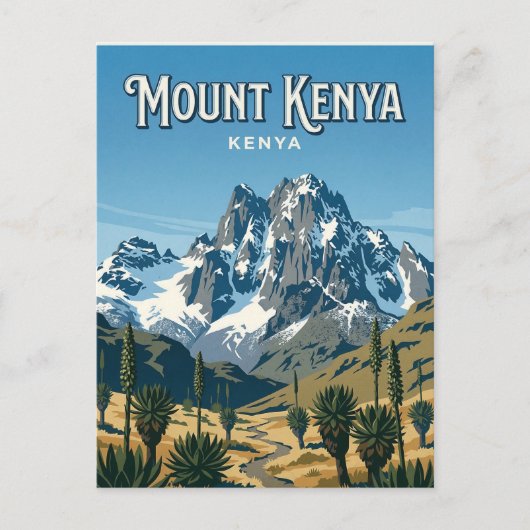 Mount Kenya, Nanyuki, Central ポストカード (正面)