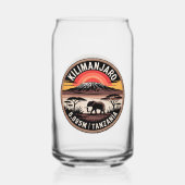 Mount Kilimanjaro ガラス缶 (正面)