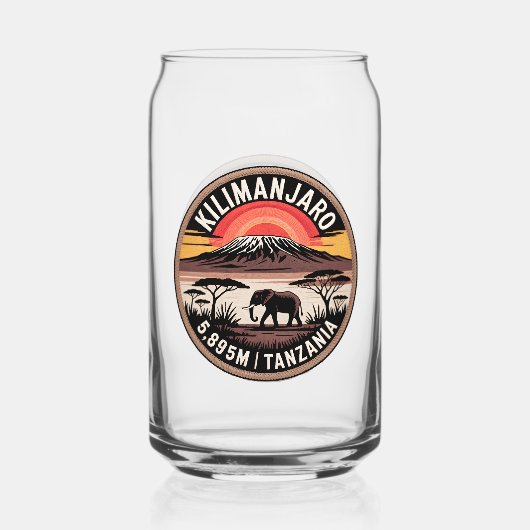 Mount Kilimanjaro ガラス缶 (裏面)
