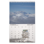 Mount Kilimanjaro & Mount Meru Calendar カレンダー (1月 2027)