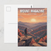 Mount Magazine State Park Arkansas Travel ポストカード (正面/裏面)