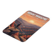 Mount Magazine State Park Arkansas Travel マグネット (左側)