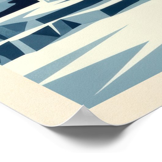 Mount Manaslu Nepal V02 ポスター (角)